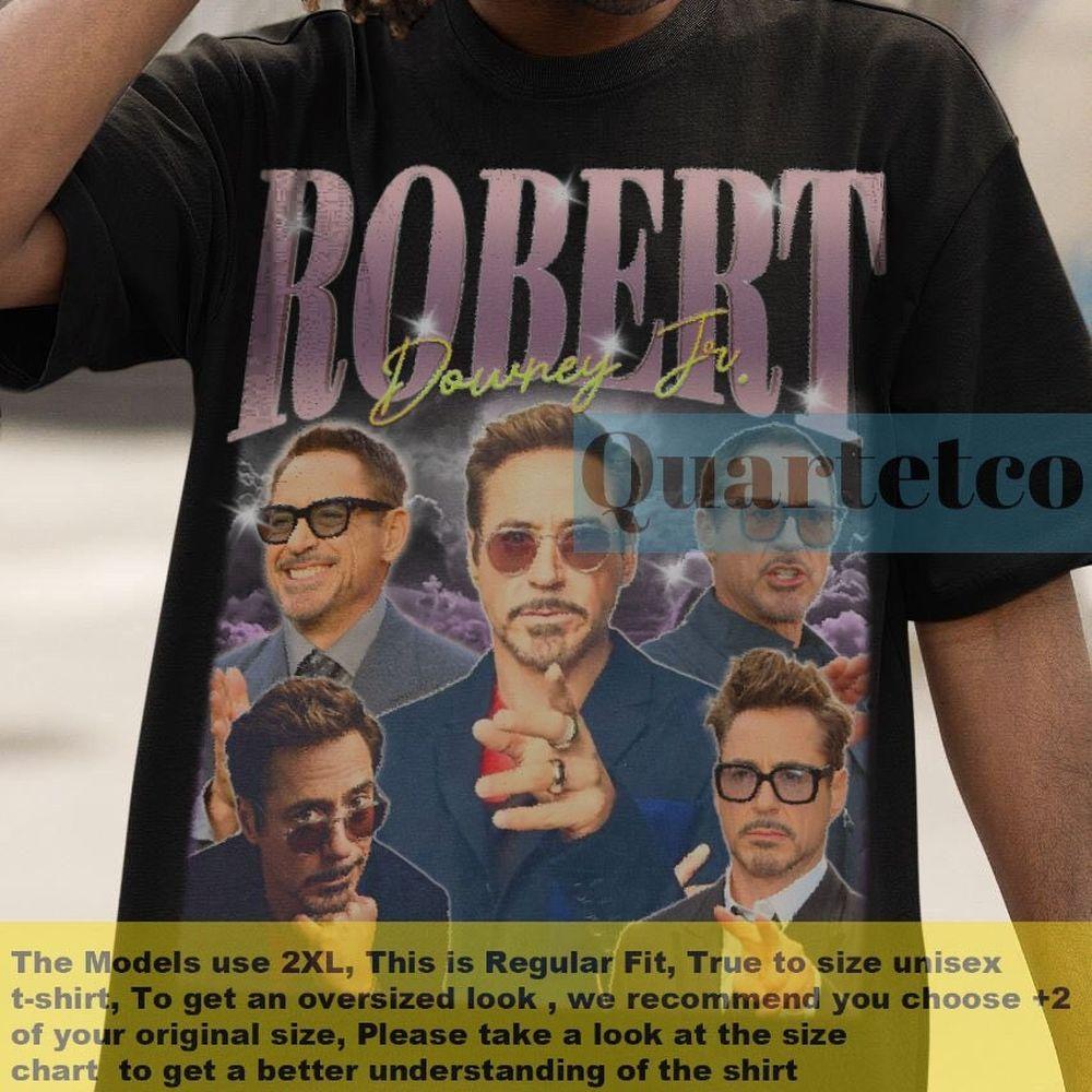 Robert Downey Jr 7 Vuitino Shirt